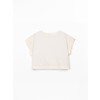 Ecru t-shirt - Jersey t-shirt bio resin